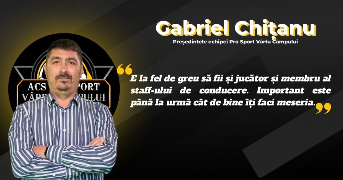 Interviu Gabriel Chitanu